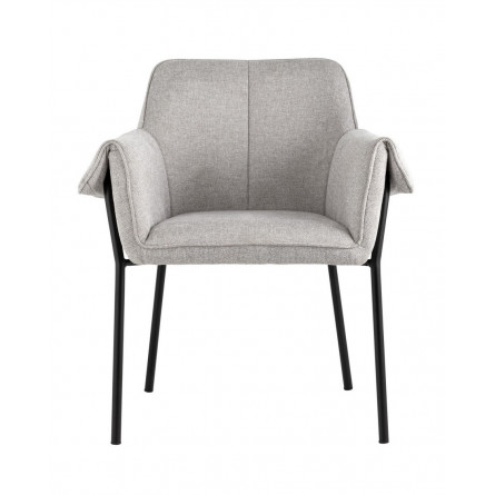 Бесс рогожка светло-серый