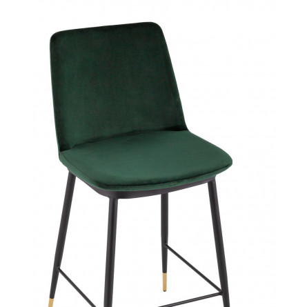 Мелисса велюр зеленый