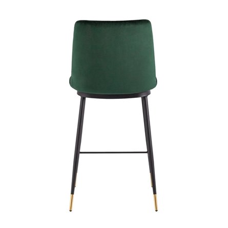 Мелисса велюр зеленый