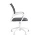 Topchairs ST-BASIC-W серая ткань крестовина белый пластик Topchairs ST-BASIC-W серая ткань крестовина белый пластик