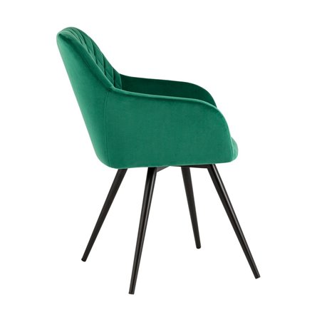 вращающийся Дастин велюр зеленый