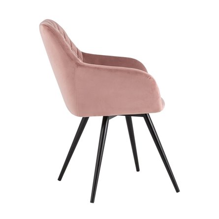 вращающийся Дастин велюр пыльно-розовый