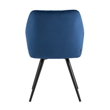 вращающийся Дастин велюр синий