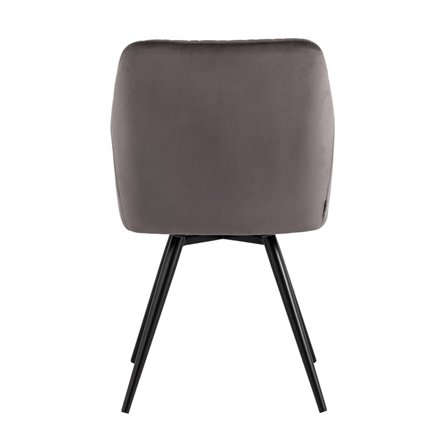 вращающийся Дастин велюр тёмно-серый