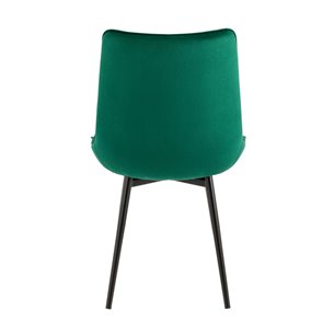 Дарвин велюр зелёный