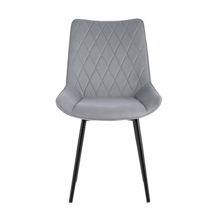 Дарвин велюр серый