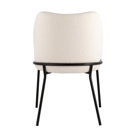 Кози ткань букле молочный