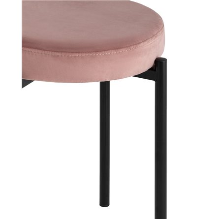 Рио велюр пыльно-розовый