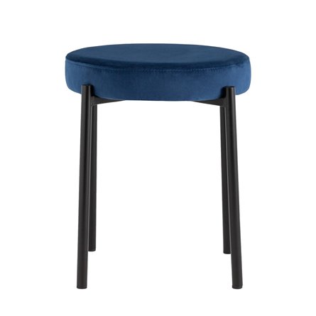 Рио велюр синий