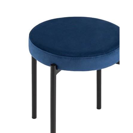 Рио велюр синий