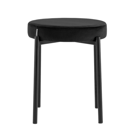 Рио велюр черный