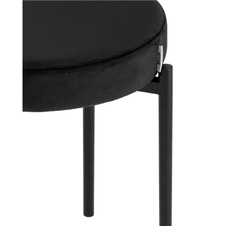 Рио велюр черный