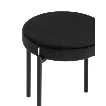 Рио велюр черный