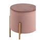 Кейси велюр пыльно-розовый ножки золото Кейси велюр пыльно-розовый ножки золото