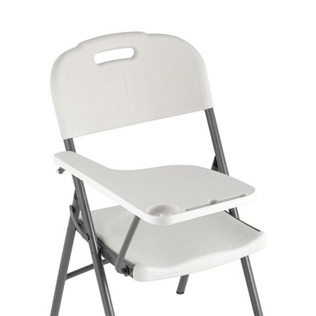 банкетный Кейт со столиком (с пюпитром) из прочного пластика на металлическом каркасе