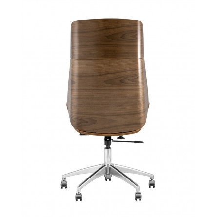 офисное TopChairs Crown коричневое для руководителя механизм качания крестовина металл