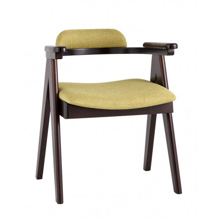 OLAV оливковый мягкое сиденье из ткани, каркас из натурального массива гевеи