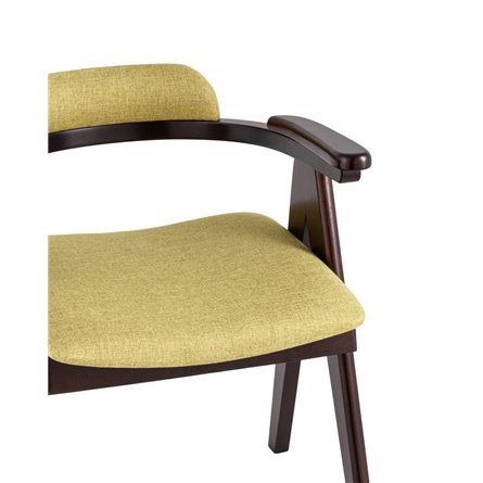 OLAV оливковый мягкое сиденье из ткани, каркас из натурального массива гевеи