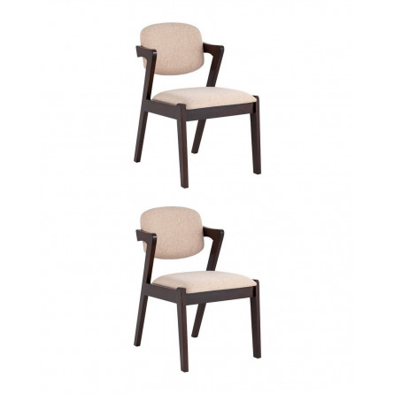 VIVA бежевый мягкое сиденье из ткани, каркас из натурального массива гевеи