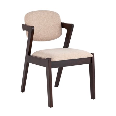 VIVA бежевый мягкое сиденье из ткани, каркас из натурального массива гевеи