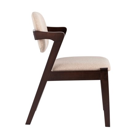 VIVA бежевый мягкое сиденье из ткани, каркас из натурального массива гевеи