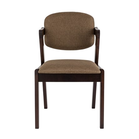 VIVA кофейный мягкое сиденье из ткани, каркас из натурального массива гевеи