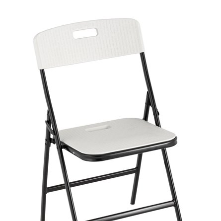 банкетный SUPER LITE белый, высокопрочный пластик, металлический каркас