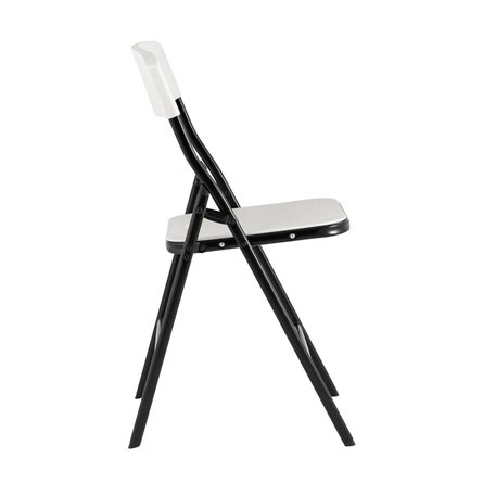 банкетный SUPER LITE белый, высокопрочный пластик, металлический каркас