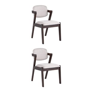 VIVA кофейный мягкое сиденье из ткани, каркас из натурального массива гевеи