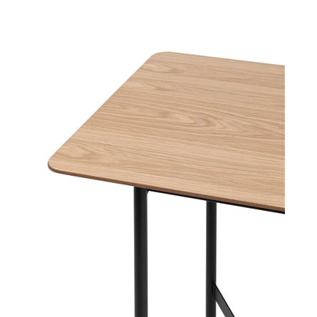 Knobb 120*60 светлое дерево каркас из металла и массива дерева