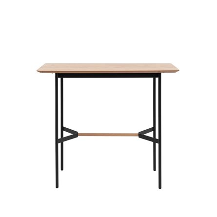 Knobb 120*60 светлое дерево каркас из металла и массива дерева