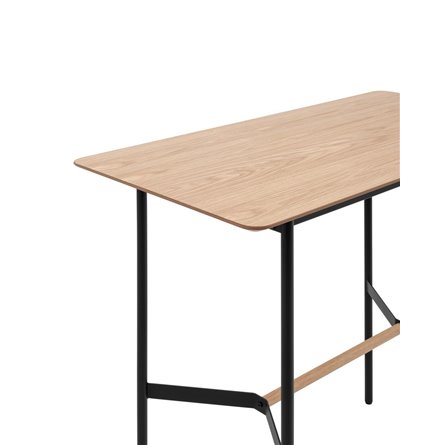 Knobb 120*60 светлое дерево каркас из металла и массива дерева