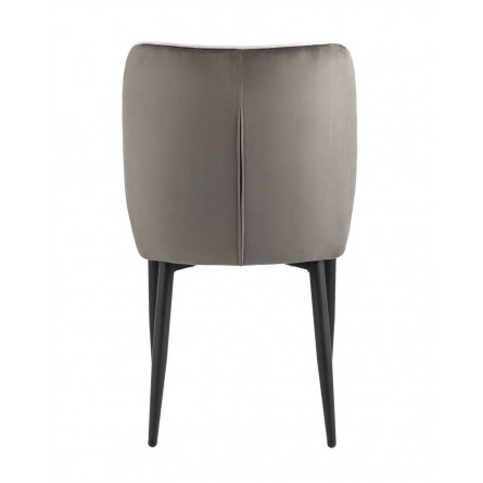 Лоренс антрацитовый, обивка мебельный велюр, ножки металлические