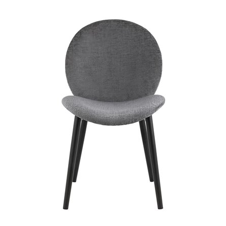 Эллиот ткань альпака серый без подлокотников ножки металл черные