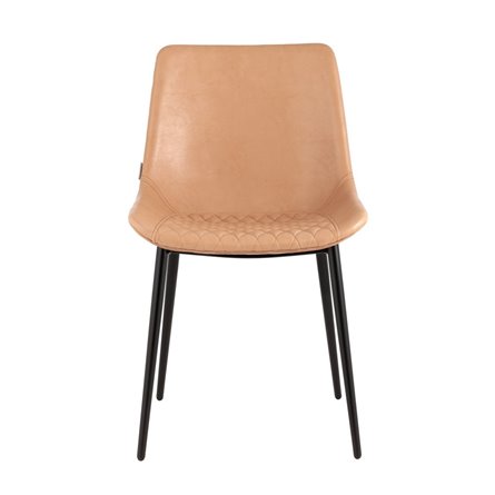 для кухни Деймон экокожа бежевый ножки металл черные