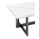 столик Нэйтан 122*61 белый мрамор каркас нержавеющая сталь темный хром столик Нэйтан 122*61 белый мрамор каркас нержавеющая сталь темный хром
