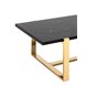 столик Тоби 109*66 черный мрамор каркас нержавеющая сталь золото столик Тоби 109*66 черный мрамор каркас нержавеющая сталь золото