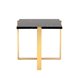 столик Тоби 61*61 черный мрамор каркас нержавеющая сталь золото столик Тоби 61*61 черный мрамор каркас нержавеющая сталь золото