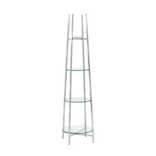 Ланс прозрачное стекло каркас сталь серебро