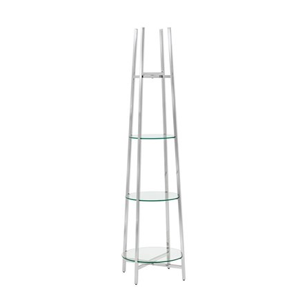 Ланс прозрачное стекло каркас сталь серебро