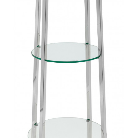 Ланс прозрачное стекло каркас сталь серебро