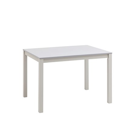 ASTRID белый/серый из стола и четырех стульев деревянные, ножки стола и каркас стульев из массив