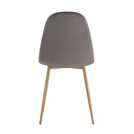 Валенсия SN велюр антрацитовый, металлический каркас с принтом