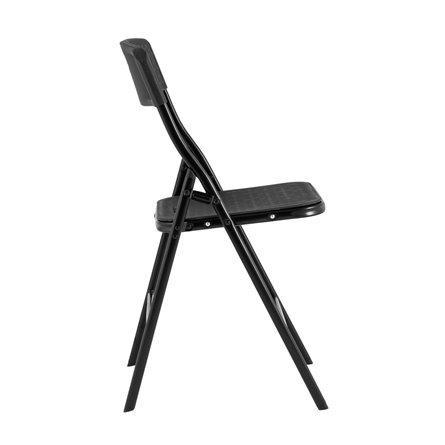 банкетный SUPER LITE N черный, высокопрочный пластик, металлический каркас