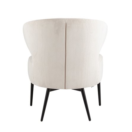 лаунж Royal Stripes велюр молочный