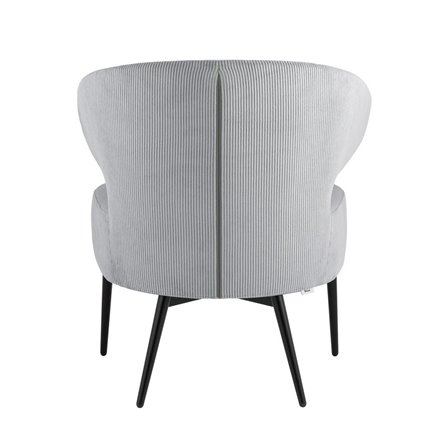 лаунж Royal Stripes велюр серый