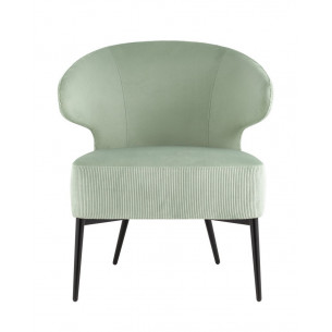 лаунж Royal Stripes велюр фисташковый