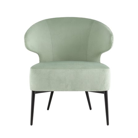 лаунж Royal Stripes велюр фисташковый