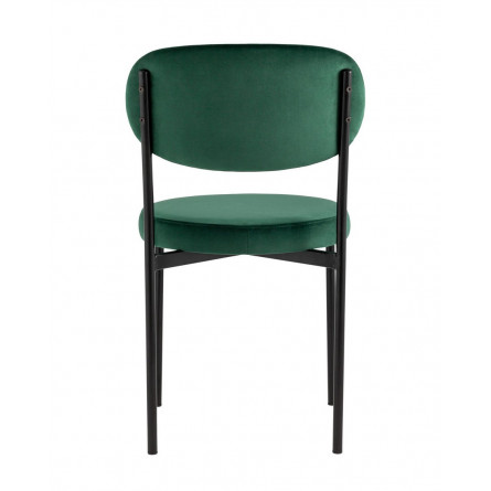 для кухни Бриф NEW велюр зеленый ножки черные металл