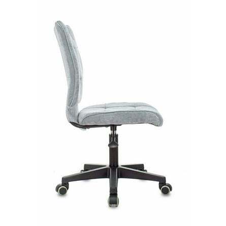 TopChairs ST-Alex без подлокотников серо-голубой крестовина пластик черный